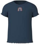 Name It T-shirt - Rib - NmfKatte - Dark Denim