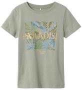 Name It T-shirt - NkfPfarina - Forest Fog m. Print