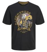 Jack & Jones T-Shirt - JjSkull - Sort