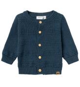 Name It Cardigan - Strik - NbmLosso - Dark Denim