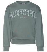 Vero Moda Girl Sweatshirt - VmBrenda - Balsam Green/Teddy