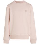 Calvin Klein Sweatshirt - Mono Mini Badge - Peach Whip