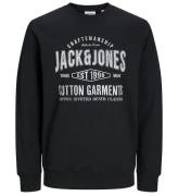 Jack & Jones Sweatshirt - JjJeans - Sort