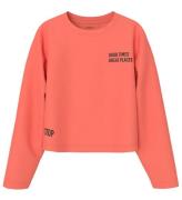 Name It Bluse - Cropped - NkfNohi - Fusion Coral