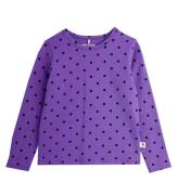 Mini Rodini Bluse - Polka Dot - Lilla