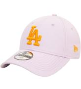 New Era Kasket - 9Forty - Dodgers - Pastel Lilla/Orange