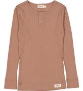 MarMar Bluse - Rib - Modal - Powder Taupe