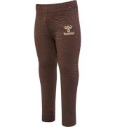 Hummel Leggings - hmlIssa - Chocolate Brown