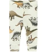 Name It Leggings - Uld - NbmWillitus - Snow White m. Dinosaurer