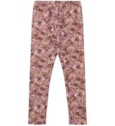 Wheat Leggings - Jules - Lavender Flowers