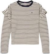 Tommy Hilfiger Bluse - Stripe - Desert Sky Stripe