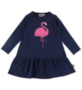 DYR-Cph Kjole - Dyrbirdy - Dark Navy Flamingo