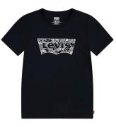 Levis T-shirt - Jet Black/Hvid m. Logo