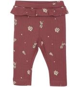 Fixoni Leggings - Rib - Wild Ginger