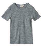 Wheat T-shirt - Uld - Seo - Melange Grey