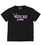 Young Versace T-shirt - Sort m. Rosa