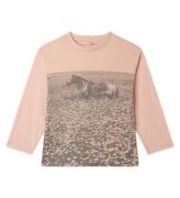 Stella McCartney Kids Bluse - Rosa m. Hest