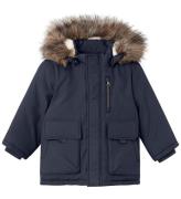 Name It Vinterjakke - NmmMaster05 Parka - Dark Sapphire