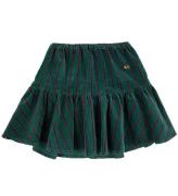 Bobo Choses Nederdel - Striped Ruffle - Dark Green