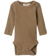 Lil' Atelier Body l/æ - Rib - NbmRajo - Petrified Oak