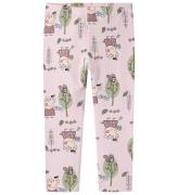 Name It Leggings - Noos - NmfDyka Peppa - Winsome Orchid m. Prin