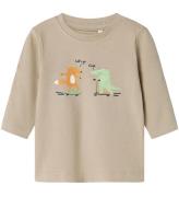 Name It Bluse - NbmVacion - Pure Cashmere/Fox and Crocodille