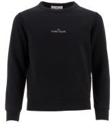 Stone Island Sweatshirt - Sort m. Logo