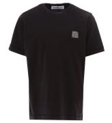 Stone Island T-shirt - Sort m. Logo