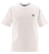 Stone Island T-shirt - Hvid m. Logo