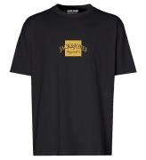 Jack & Jones T-shirt - JorBoston - Sort m. Print