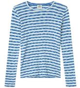 Mads NÃ¸rgaard Bluse - Rib - Talino - Stripe Multi Blue