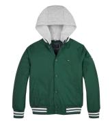 Tommy Hilfiger Jakke - Bomber Jacket - Prep Green