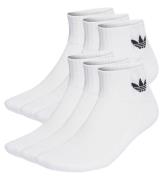 adidas Originals Strømper - Mid Ankle - 6-pak - SCK - White