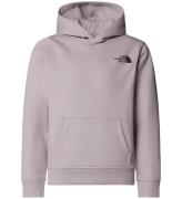 The North Face Hættetrøje - Box- Moonstone Grey m. Print