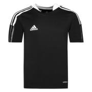 adidas Trænings T-Shirt Tiro 21 - Sort/Hvid Børn