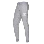 New Balance Essential Sweatpants Slim Fit - Grå/Hvid
