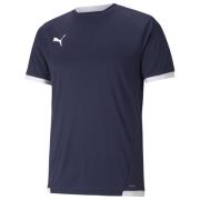 PUMA Trænings T-Shirt teamLIGA - Navy/Hvid