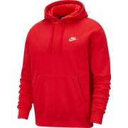 Nike Hættetrøje NSW Club - Rød/Hvid