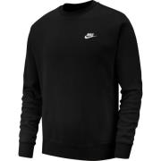 Nike Sweatshirt NSW Club Crew - Sort/Hvid