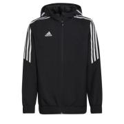 adidas All Weather Jakke Condivo 22 - Sort/Hvid Børn