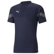 PUMA Trænings T-Shirt teamFINAL - Navy/Grå/Sølv
