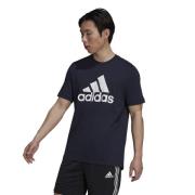 adidas T-Shirt Designed to Move FeelReady Logo - Navy/Hvid