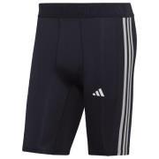 adidas Tights Techfit 3-Stripes - Navy/Hvid