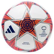 adidas Fodbold Champions League Pro Kampbold Kvinde - Hvid/Sølv/Pink/Orange