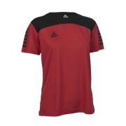 Select T-Shirt Oxford - Rød/Sort Kvinde