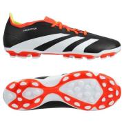 adidas Predator League 2G/3G AG Solar Energy - Sort/Hvid/Rød