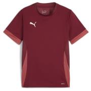 PUMA Trænings T-Shirt teamGOAL - Bordeaux/Hvid Børn