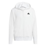 adidas Hættetrøje Z.N.E. Woven Full Zip - Hvid