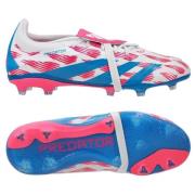 adidas Predator Elite Fold-over Tongue FG Reemergence - Hvid/Blå/Pink Børn